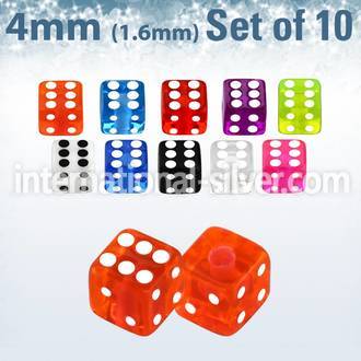 xuvdi4 loose body jewelry parts acrylic body jewelry belly button