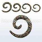accof tapers acrylic body jewelry ear lobe