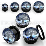 afptre plugs gauges acrylic body jewelry ear lobe