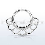 agsepv8 seamless segment rings silver 925 septum