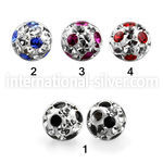 amfr5 loose body jewelry parts surgical steel 316l belly button