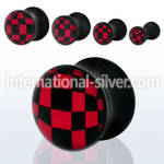 apgm plugs gauges acrylic body jewelry ear lobe