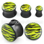apgs plugs gauges acrylic body jewelry ear lobe