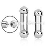 bb0x straight barbells surgical steel 316l tongue