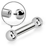 bb2 straight barbells surgical steel 316l tongue