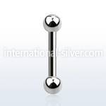bbeb25 straight barbells surgical steel 316l eyebrow