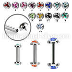 bbefrdin straight barbells surgical steel 316l eyebrow