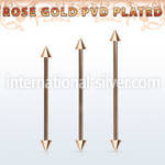 bbeittcn straight barbells anodized surgical steel 316l helix