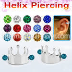 bber69 straight barbells surgical steel 316l helix