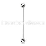 bbind straight barbells surgical steel 316l 