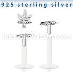 bilbma labrets lip rings bioflex ptfe belly button
