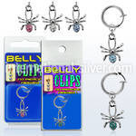 blcp673 fake illusion hoops others belly button