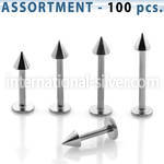 blk04a labrets lip rings surgical steel 316l belly button