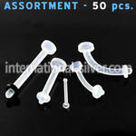 blk119 micro curved barbells bioflex ptfe nose