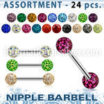 blk281 straight barbells surgical steel 316l monroe upper lip