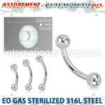 blk468 micro curved barbells surgical steel 316l eyebrow