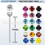 blk500 bend it to fit nose studs silver 925 nose