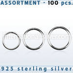 blk515 seamless segment rings silver 925 nose