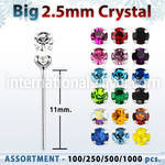 blk528 bend it to fit nose studs silver 925 nose