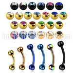 bnet2c micro curved barbells anodized surgical steel 316l eyebrow