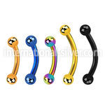 bnetb25 micro curved barbells anodized surgical steel 316l eyebrow