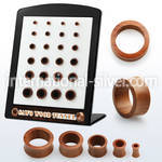 brdpws tunnels gauges organic body jewelry ear lobe