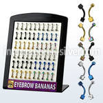 bredi micro curved barbells anodized surgical steel 316l eyebrow