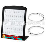 brend1 surgical steel endless nose ring hoops display 60