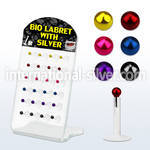 brlbi15 labrets lip rings bioflex ptfe labrets chin