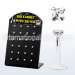 brlbi29 labrets lip rings bioflex ptfe labrets chin