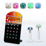 brlbi50 labrets lip rings bioflex ptfe labrets chin