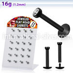 brlbkc labrets lip rings anodized surgical steel 316l labrets chin