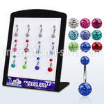 brmix27 belly rings surgical steel 316l belly button