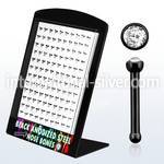 brnbts2 nose bone anodized surgical steel 316l nose