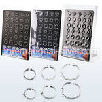 brncm1 fake illusion hoops silver 925 belly button