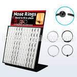 brnhmx4 nose hoop silver 925 nose