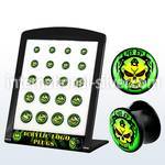 brpg151 plugs gauges acrylic body jewelry ear lobe