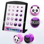 brpg167 plugs gauges acrylic body jewelry ear lobe