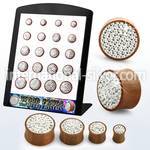 brpg172 plugs gauges organic body jewelry ear lobe