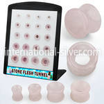brpg193 tunnels gauges organic body jewelry ear lobe