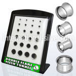 brpg4 tunnels gauges surgical steel 316l ear lobe