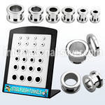 brpg5 tunnels gauges surgical steel 316l ear lobe