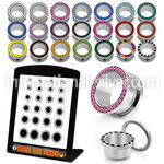 brpg81 tunnels gauges surgical steel 316l ear lobe
