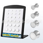 brpg83 plugs gauges surgical steel 316l ear lobe