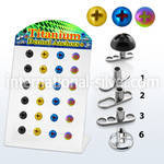 brtsa6 dermals titanium g23 implant grade belly button