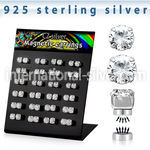 brzmgc fake illusion body jewelry silver 925 belly button