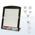brzymc bend it to fit nose studs silver 925 belly button