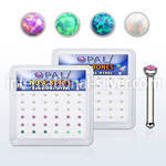 bxbop1 nose bone surgical steel 316l nose