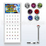 bxs106 l shape nose studs surgical steel 316l nose