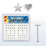 bxvhs nose bone silver 925 nose